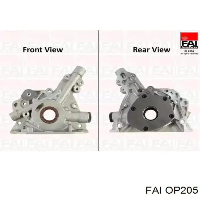 Помпа масляна FAI OP205 ціна, від 32.89 USD