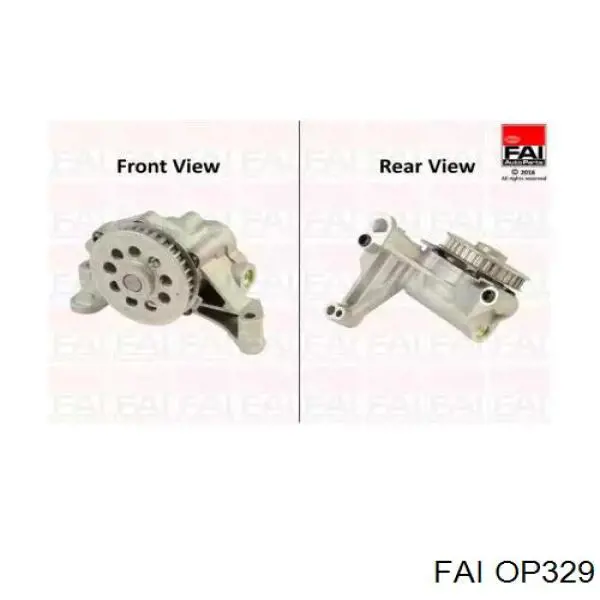 OP329 FAI Масляний насос двигуна