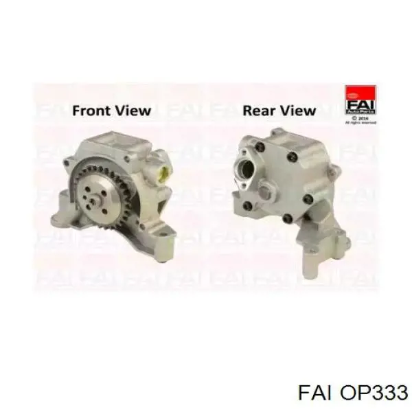 Помпа масляна FAI OP333 ціна, від 65.15 USD