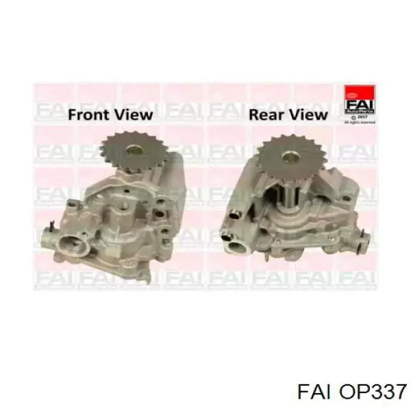 Помпа масляна FAI OP337 ціна, від 145.85 USD