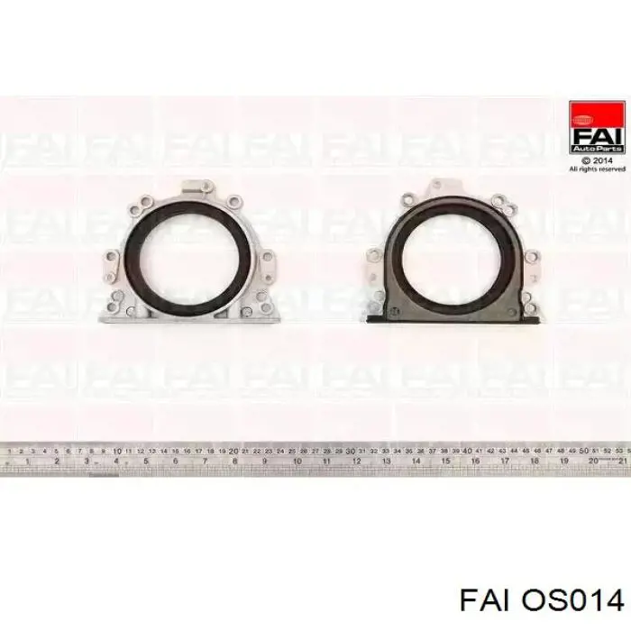 Сальник коленвалу 0636848 Opel
