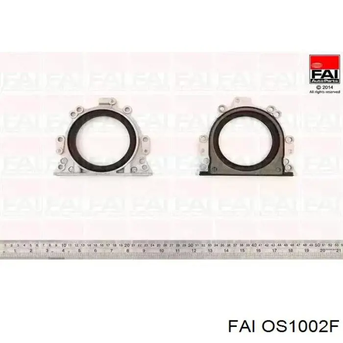 Купити OS1002F FAI Сальник коленвала передній