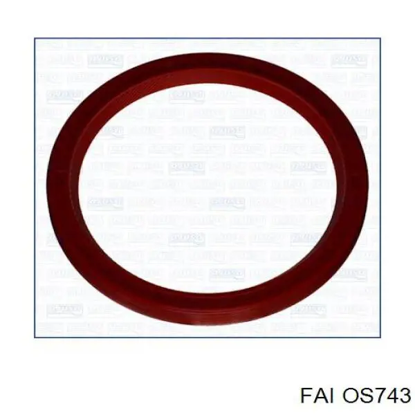 Сальник колінвала двигуна, задній FAI OS743 ціна, від 4.14 USD