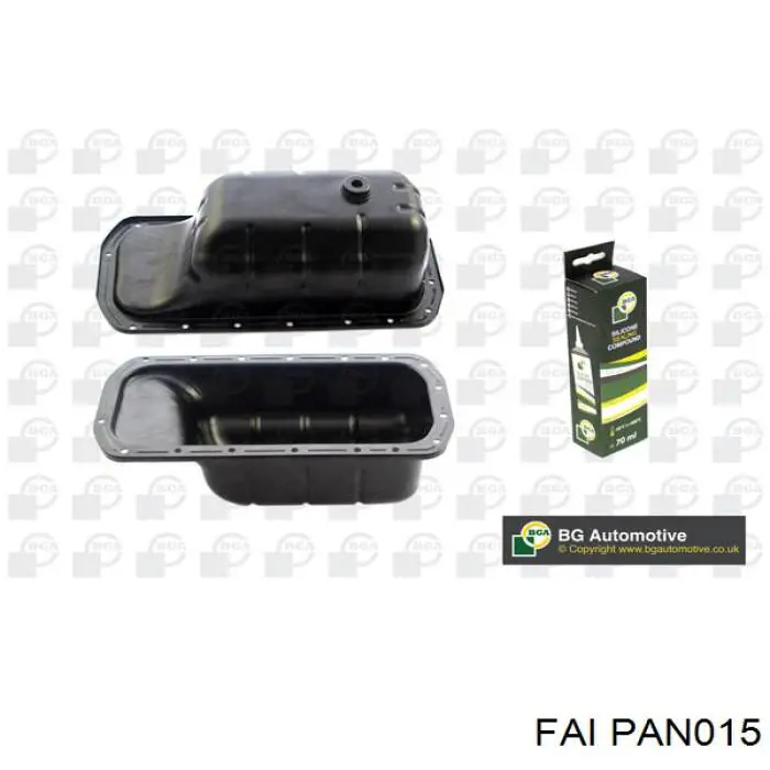 PAN015 FAI піддон масляний картера двигуна
