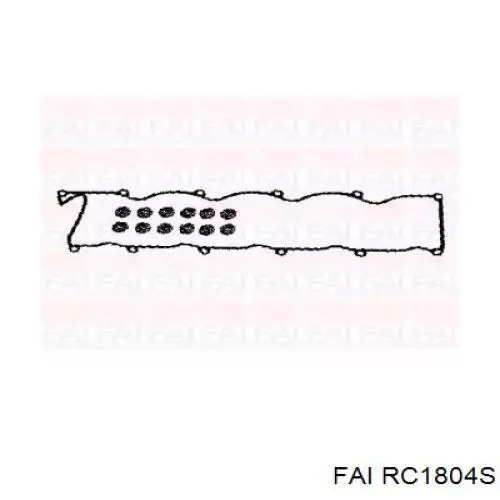 Прокладка клапанної кришки двигуна FAI RC1804S ціна, від 13.26 USD