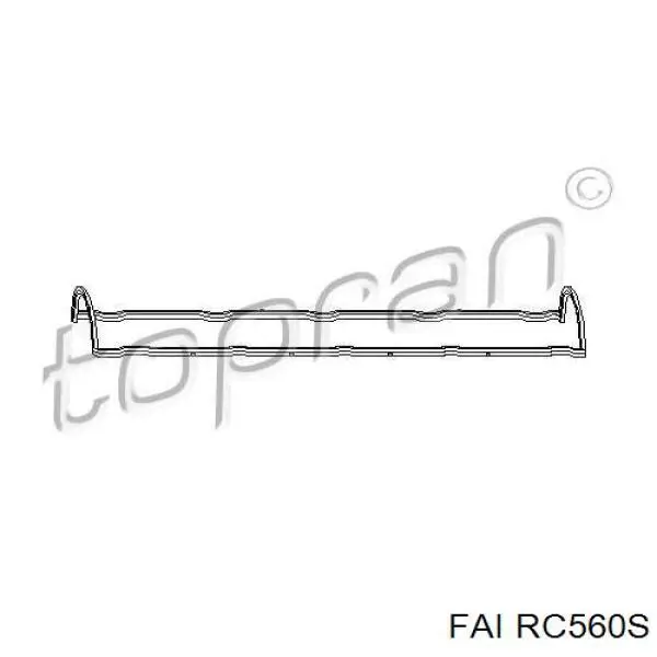 RC560S FAI прокладка клапанної кришки двигуна