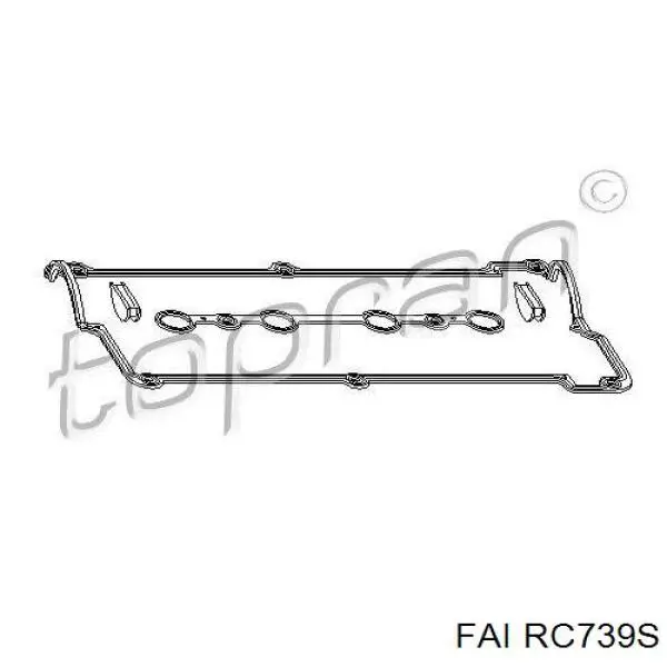 Прокладка клапанної кришки двигуна FAI RC739S ціна, від 12.62 USD
