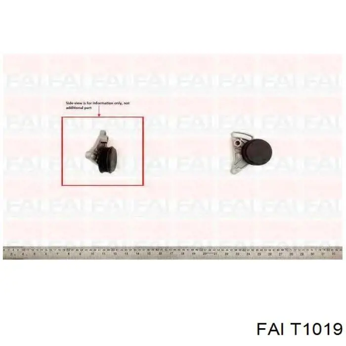 T1019 FAI ролик натягувача ременя грм