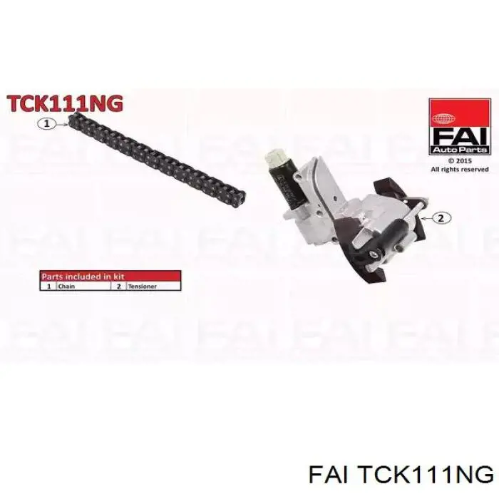 Купити TCK111NG FAI Ланцюг ГРМ, комплект, верхня
