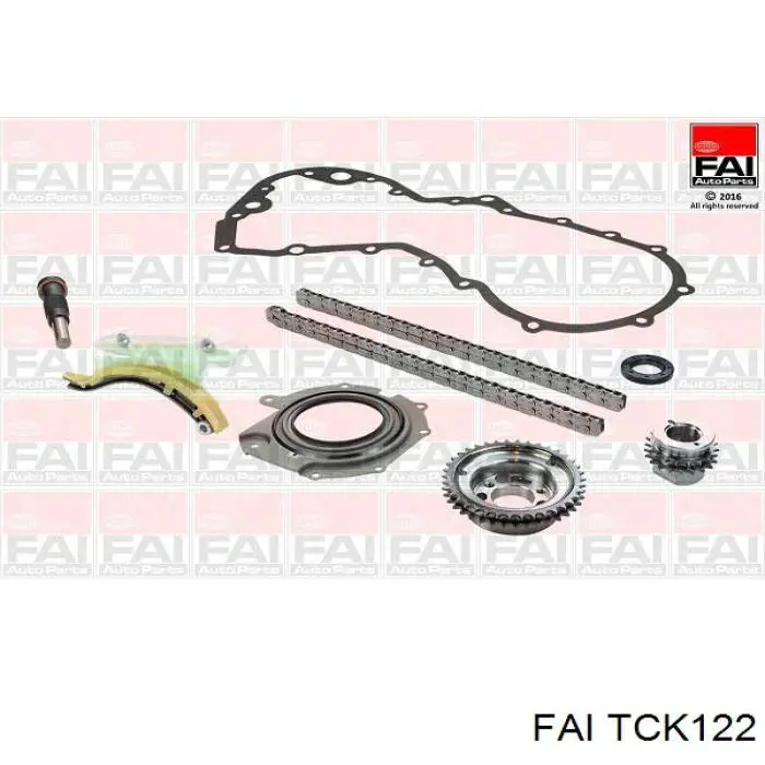 Ланцюг ГРМ, комплект FAI TCK122 ціна, від 126.69 USD