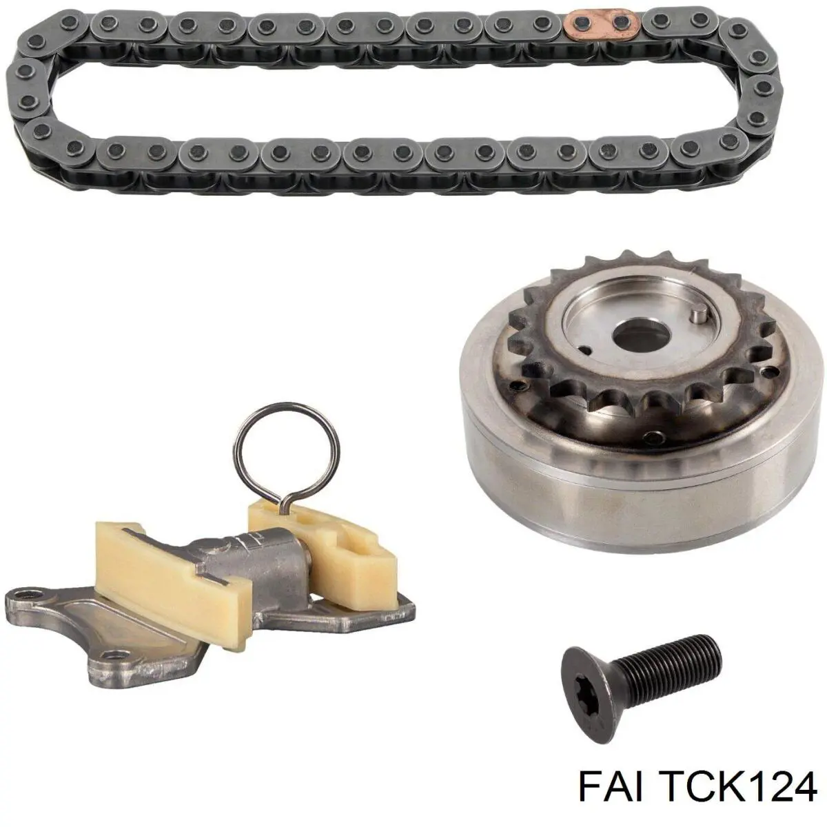 Ланцюг ГРМ, комплект FAI TCK124 ціна, від 53.66 USD