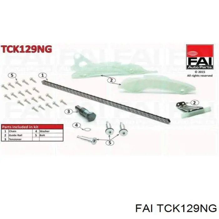 Купити TCK129NG FAI Комплект ланцюга ГРМ