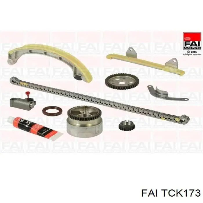 Ланцюг ГРМ, комплект FAI TCK173VVT