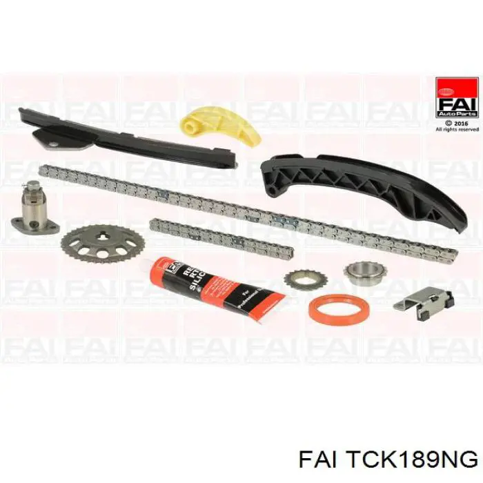Ланцюг ГРМ, комплект FAI TCK189NG