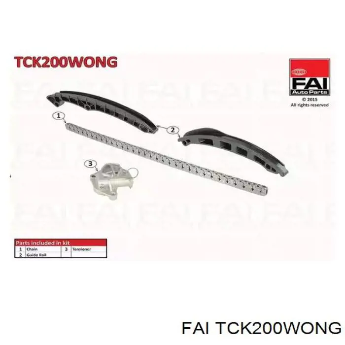 Купити TCK200WONG FAI Комплект ланцюга ГРМ