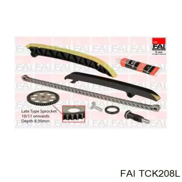 Купити TCK208L FAI Комплект ланцюга ГРМ