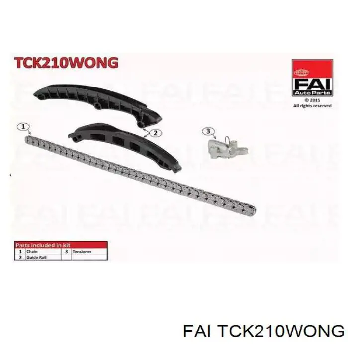 Купити TCK210WONG FAI Комплект ланцюга ГРМ