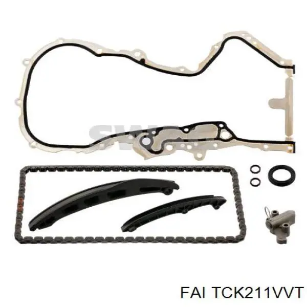Ланцюг ГРМ, комплект, верхня TCK211VVT FAI