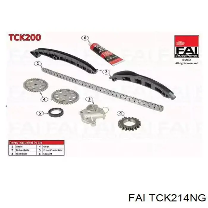 Купити TCK214NG FAI Комплект ланцюга ПНВТ