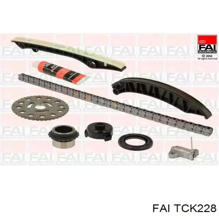 Ланцюг ГРМ, комплект FAI TCK228 ціна, від 105.15 USD