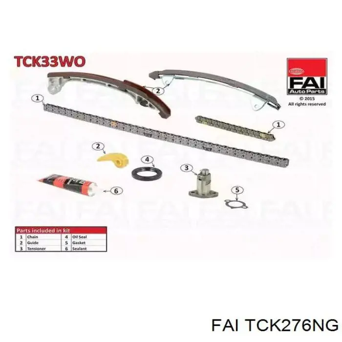 Комплект ланцюга ГРМ 37823777245 Geely