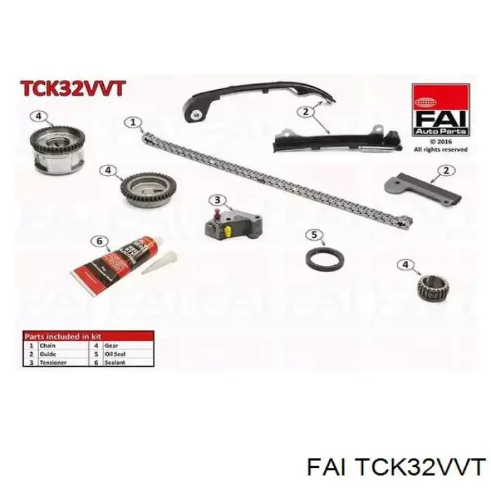 Купити TCK32VVT FAI Комплект ланцюга ГРМ