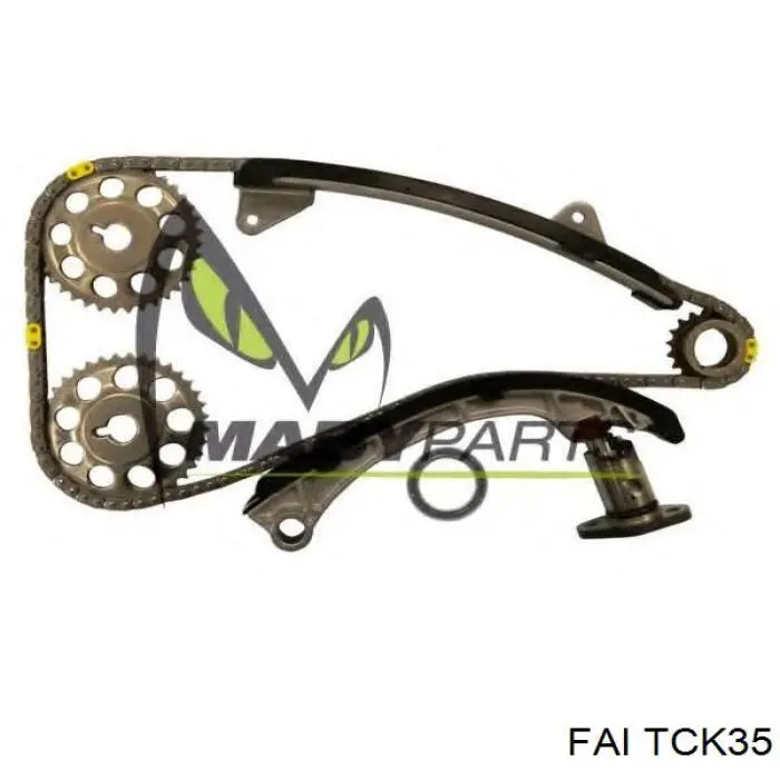 Ланцюг ГРМ, комплект FAI TCK35 ціна, від 131.42 USD