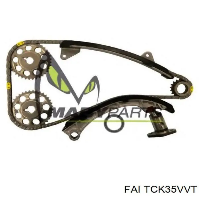 Комплект ланцюга ГРМ TCK35VVT FAI