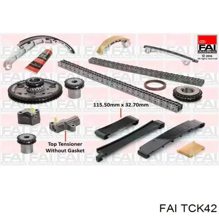 Купити TCK42 FAI Комплект ланцюга ГРМ