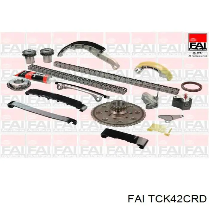 Ланцюг ГРМ, комплект FAI TCK42CRD ціна, від 304.10 USD
