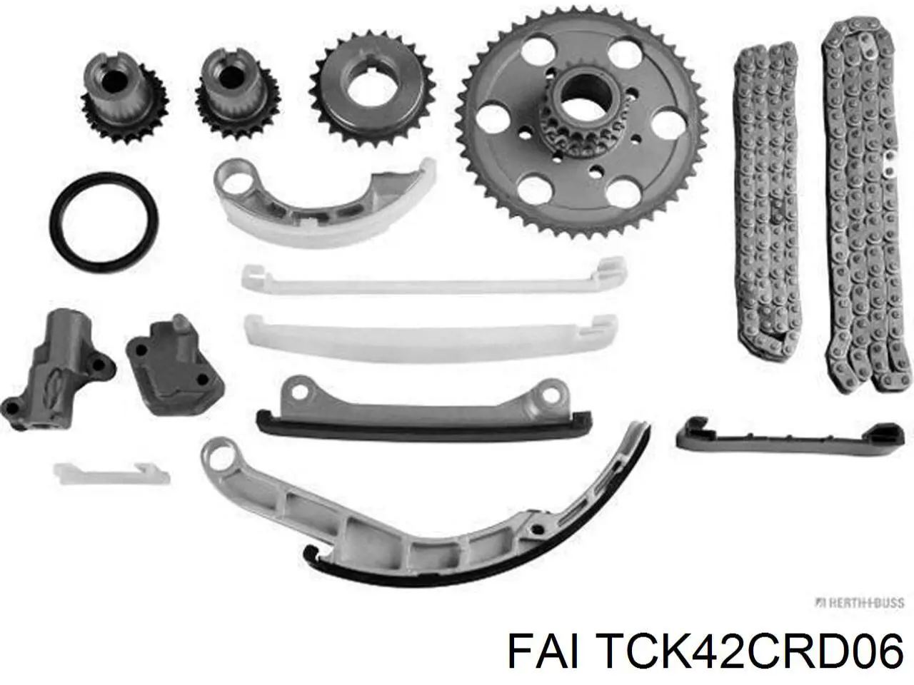 Комплект ланцюга ГРМ TCK42CRD06 FAI