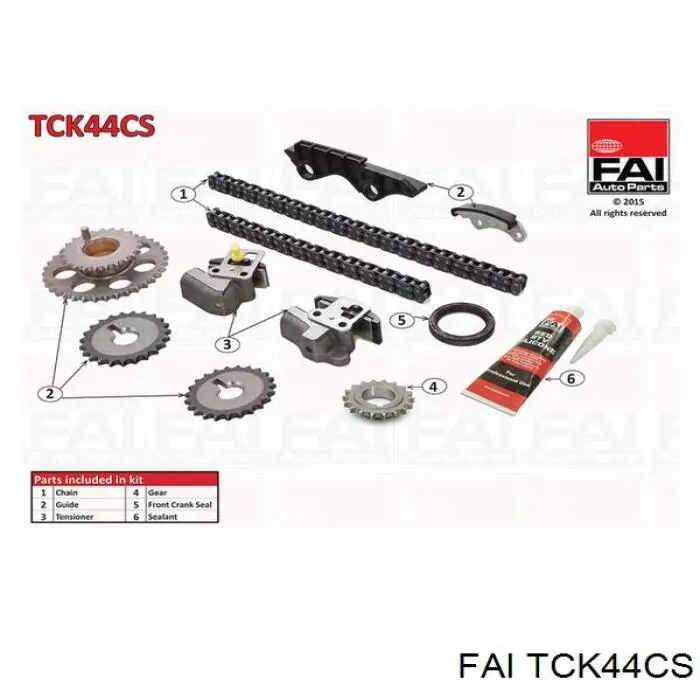 Купити TCK44CS FAI Комплект ланцюга ГРМ