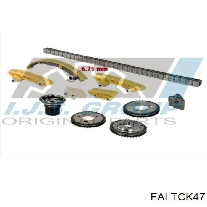 TCK47 FAI Ланцюг ГРМ, комплект