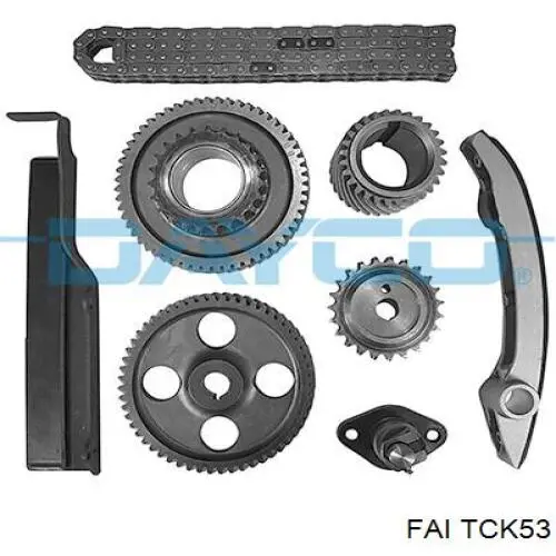 TCK53 FAI Ланцюг ГРМ, комплект