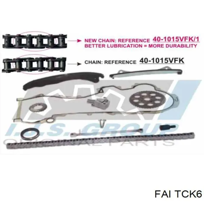 Купити TCK6 FAI Комплект ланцюга ГРМ