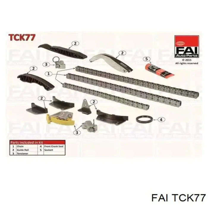 Купити TCK77 FAI Комплект ланцюга ГРМ