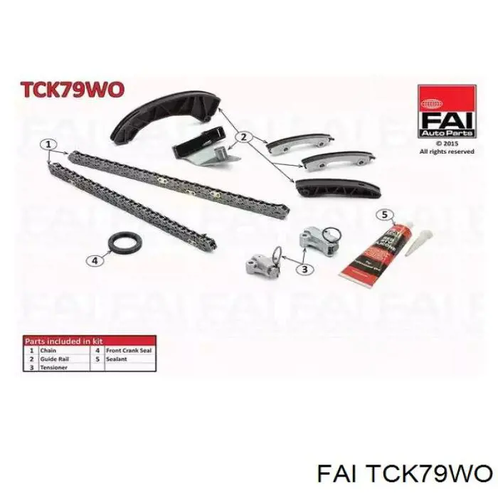 Купити TCK79WO FAI Комплект ланцюга ГРМ