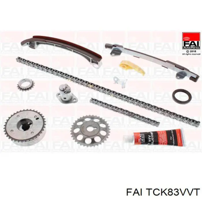TCK83VVT FAI Ланцюг ГРМ, комплект