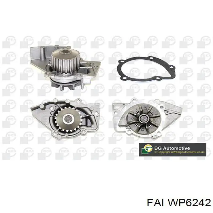Помпа охолодження FAI WP6242 ціна, від 20.26 USD