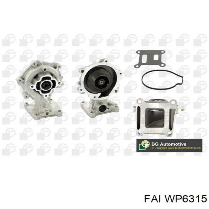 Купити WP6315 FAI Насос охолоджуючої рідини