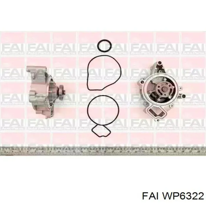 Купити WP6322 FAI Насос охолоджуючої рідини