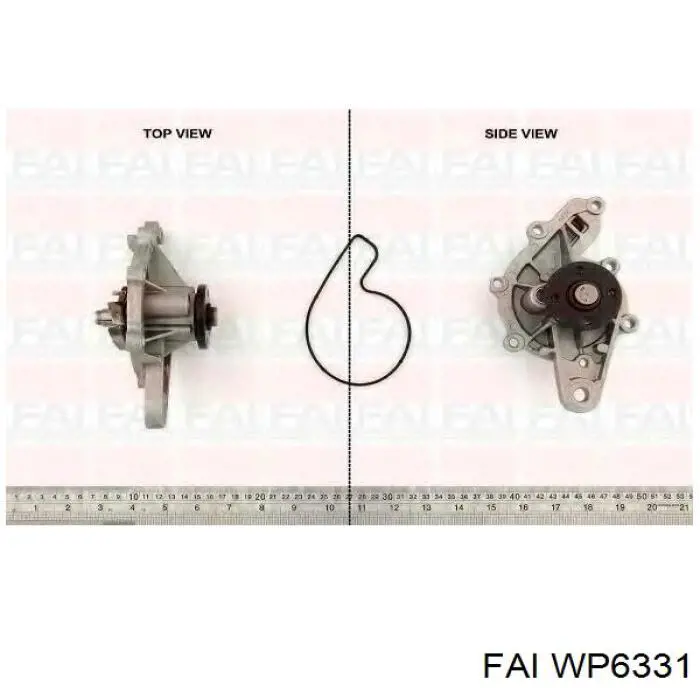 Помпа охолодження FAI WP6331 ціна, від 26.34 USD