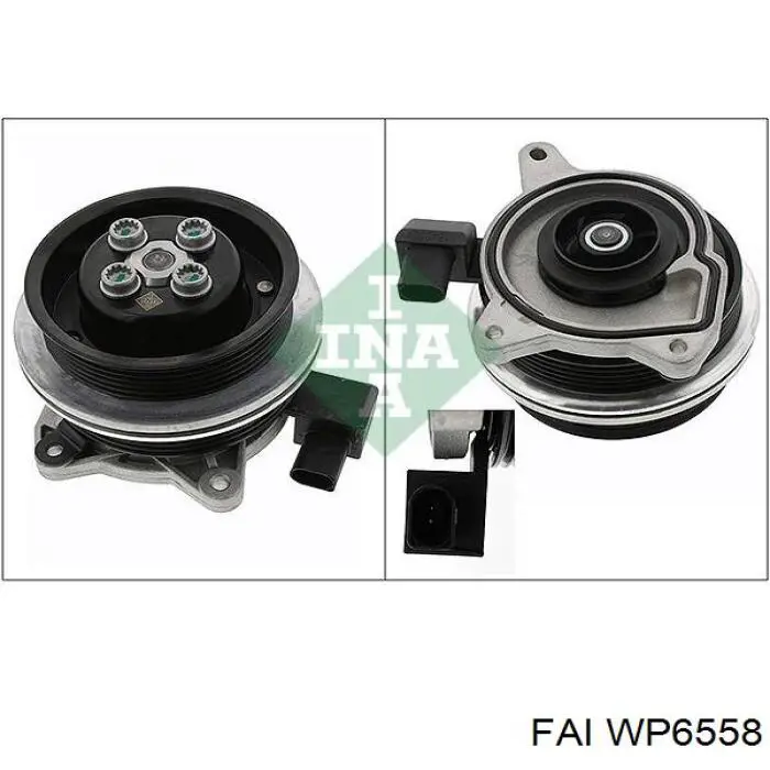 Купити WP6558 FAI Насос охолоджуючої рідини