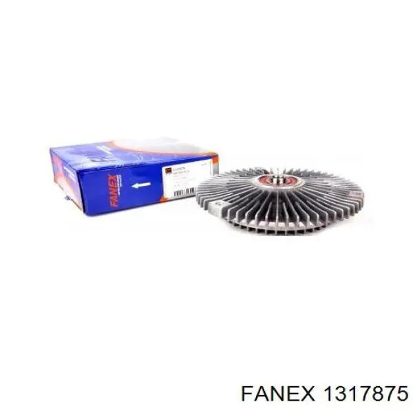 Купити 1317875 Fanex Муфта вязкостная системи охолодження