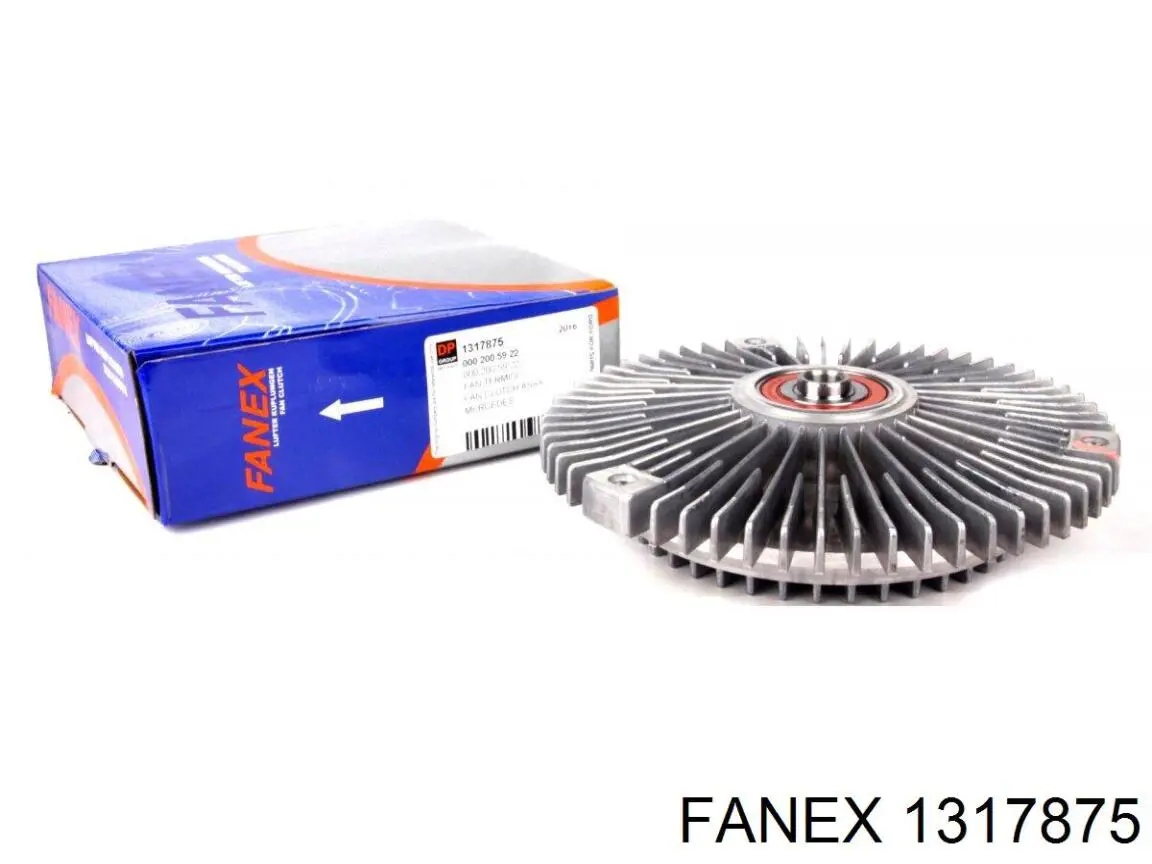В'язкова муфта вентилятора Fanex 1317875 ціна, від 42.49 USD