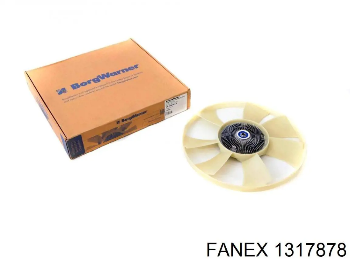 В'язкова муфта вентилятора Fanex 1317878 ціна, від 56.91 USD