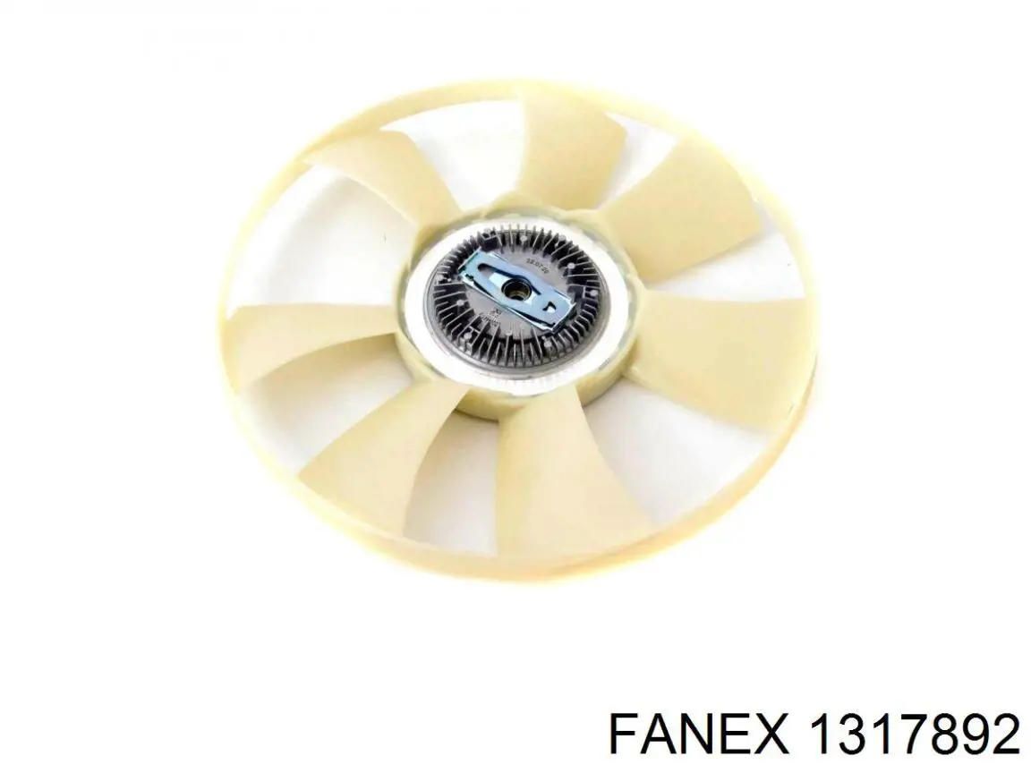 Купити 1317892 Fanex Муфта вязкостная системи охолодження
