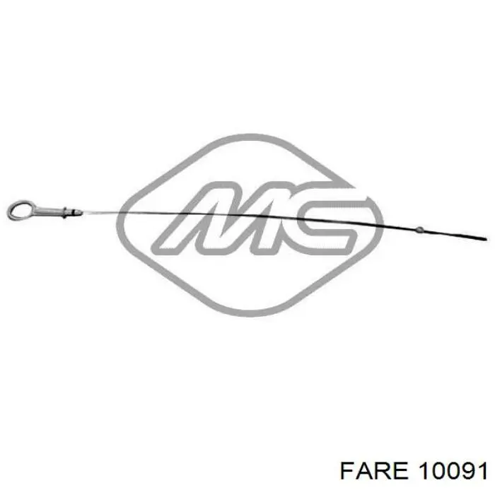 Масляний щуп 8200666284 Renault (RVI)