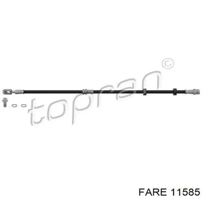 Шланг гальмівний передній 11585 Fare
