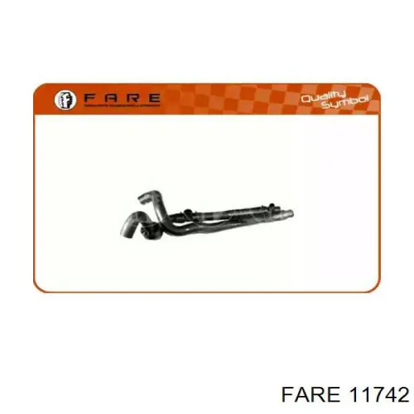 Шланг/патрубок системи охолодження Fare 11742 ціна, від 46.90 USD